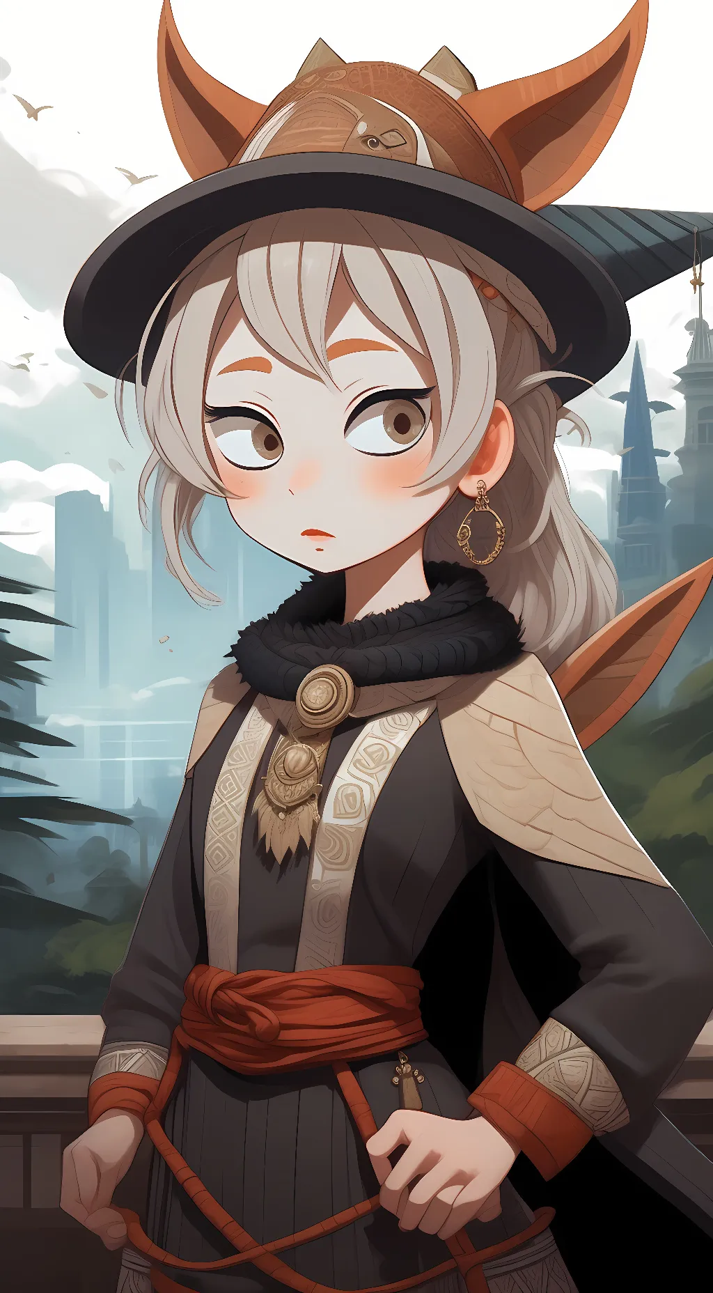 ai character: mahoro background