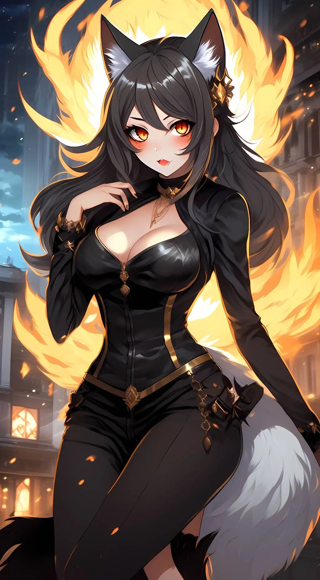 ai character: Sinder background