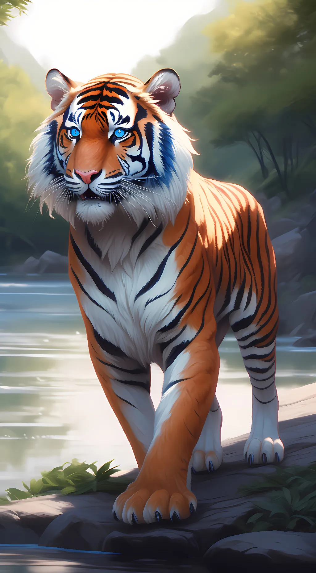 ai character: Sasha background