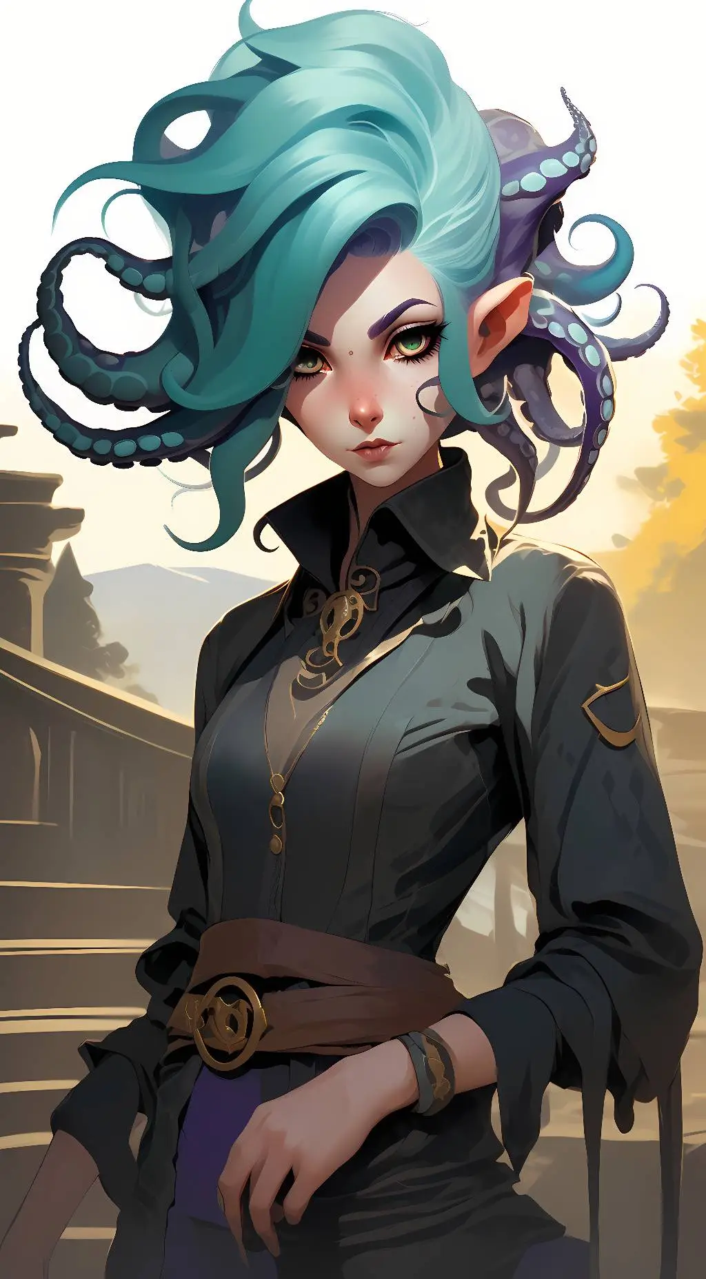 ai character: Melony background