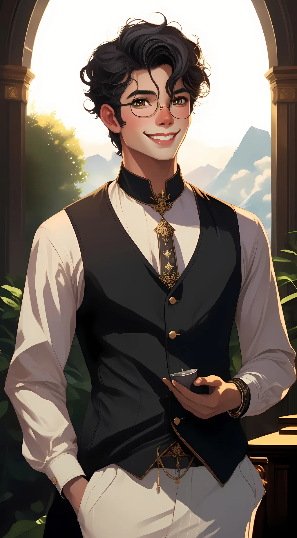 ai character: Michael background