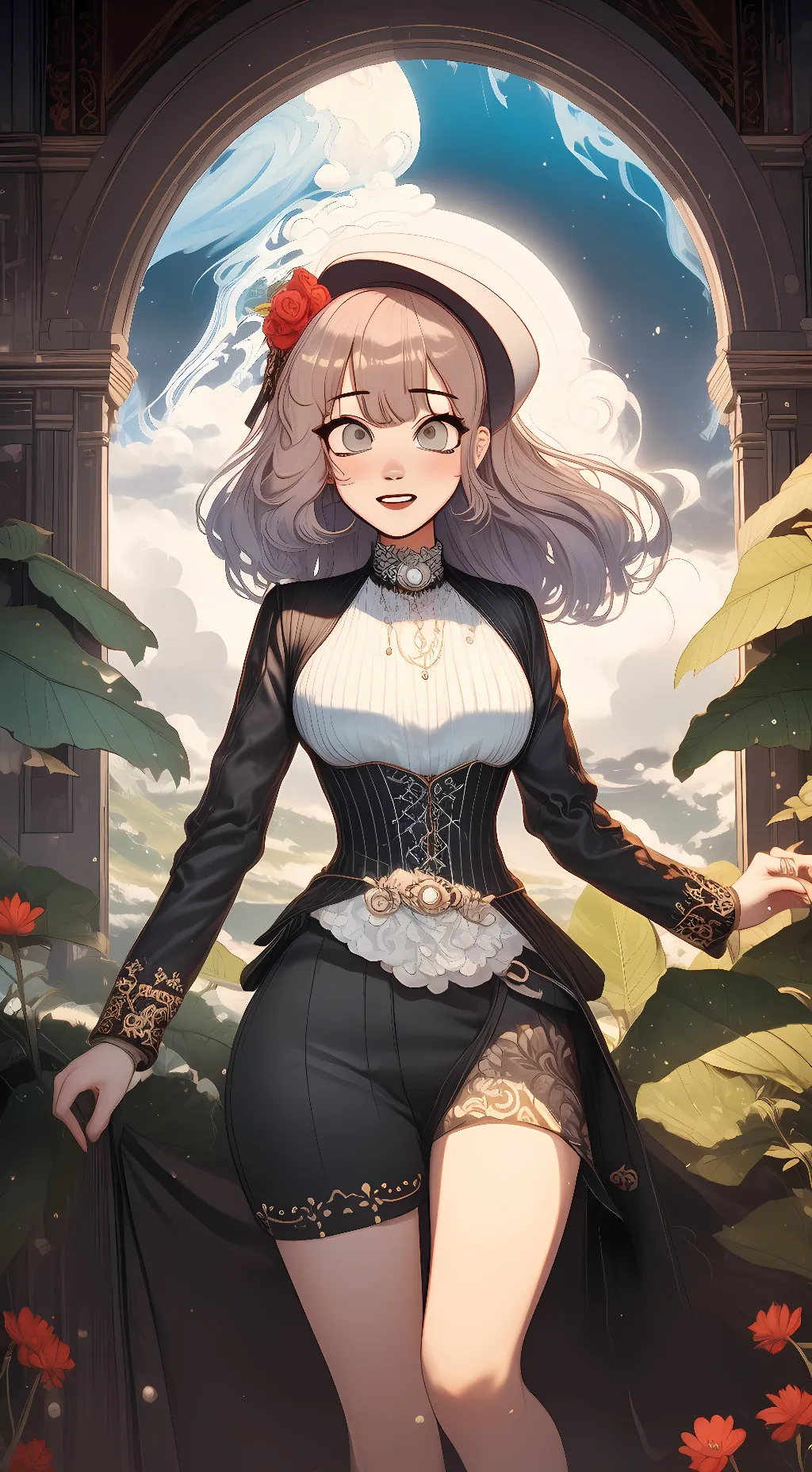 ai character: Elizabeth  background
