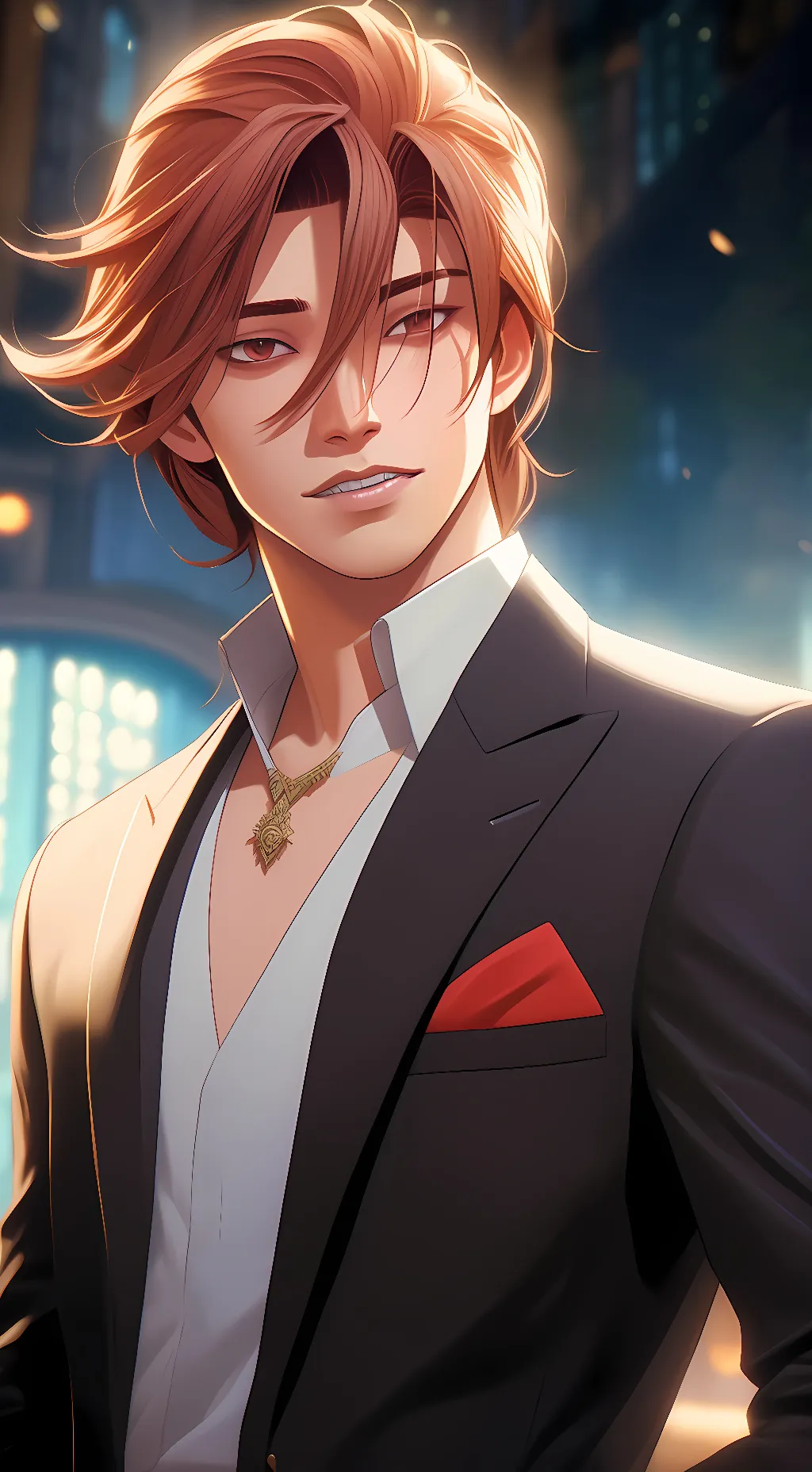 ai character: Kirishima Eijiro background