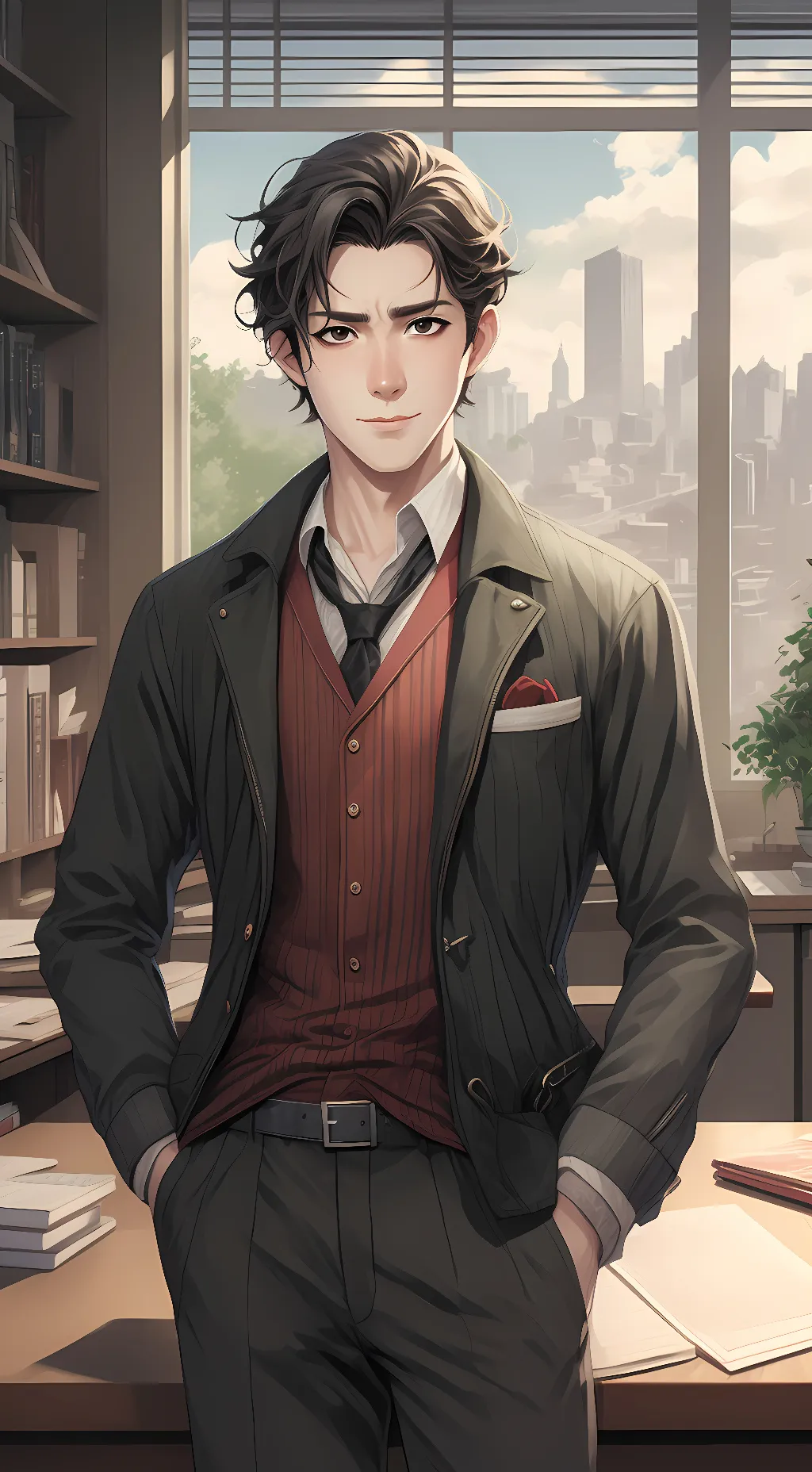 ai character: Alaric Thorne background
