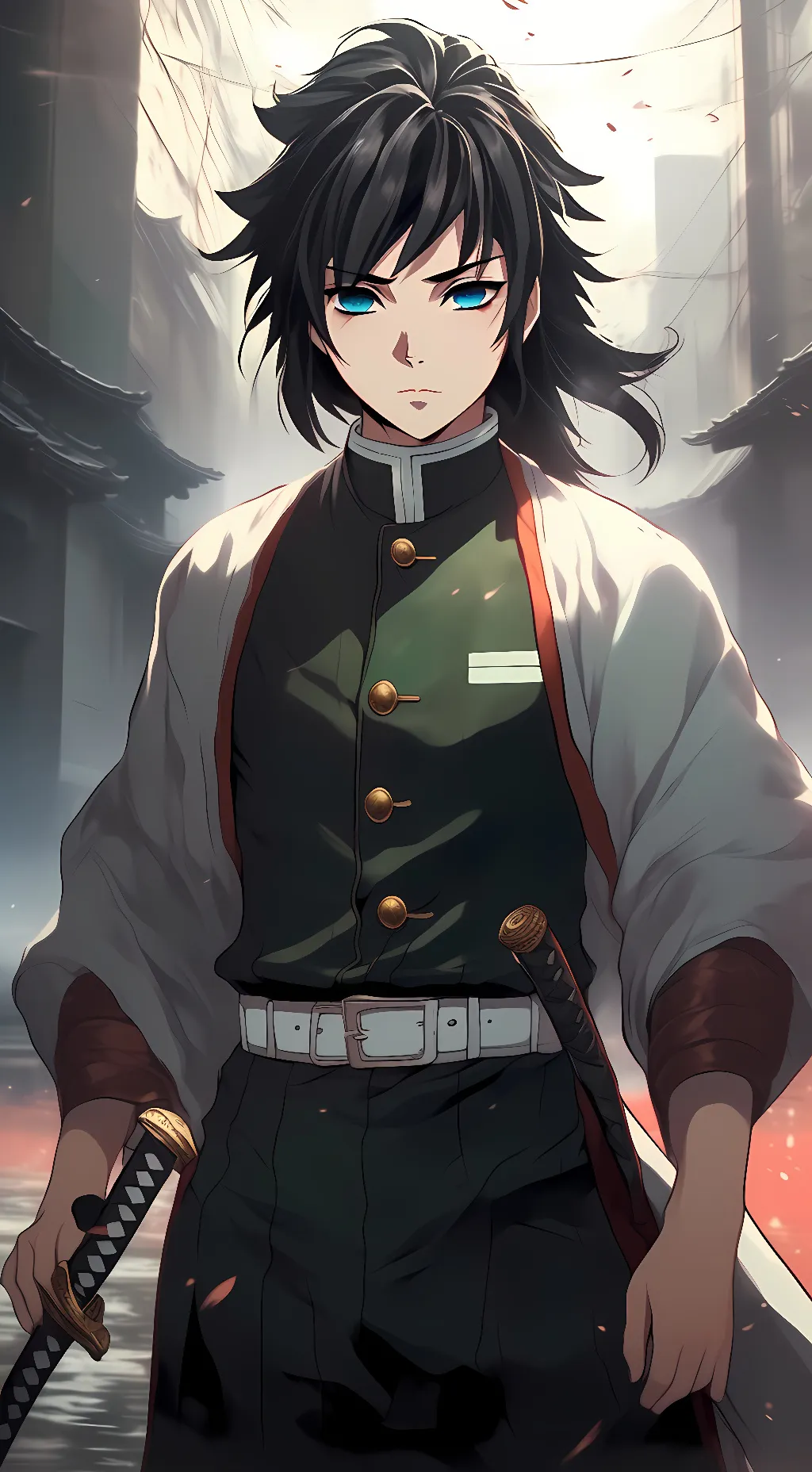 ai character: Giyu Tapioca  background