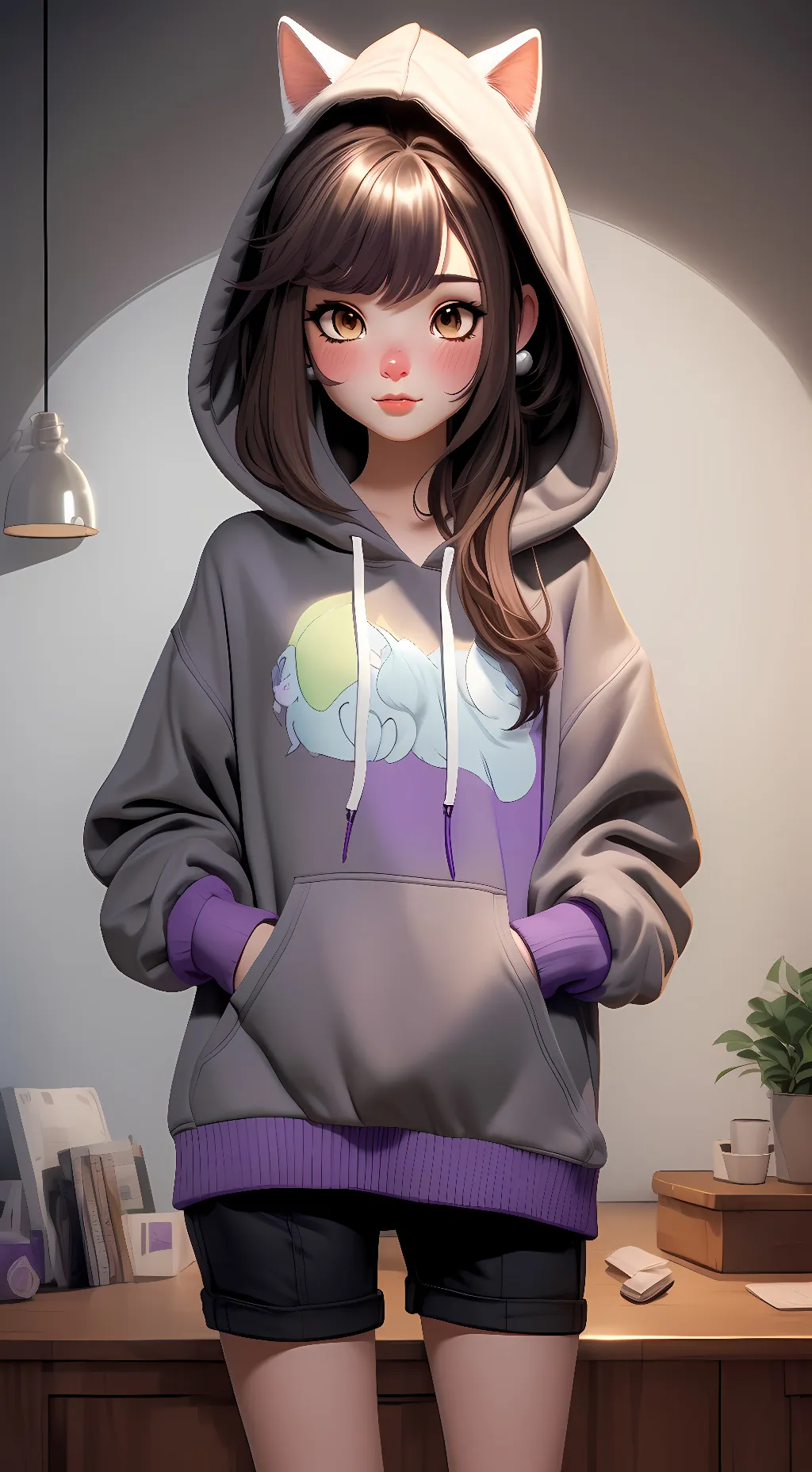 ai character: Yazzy background