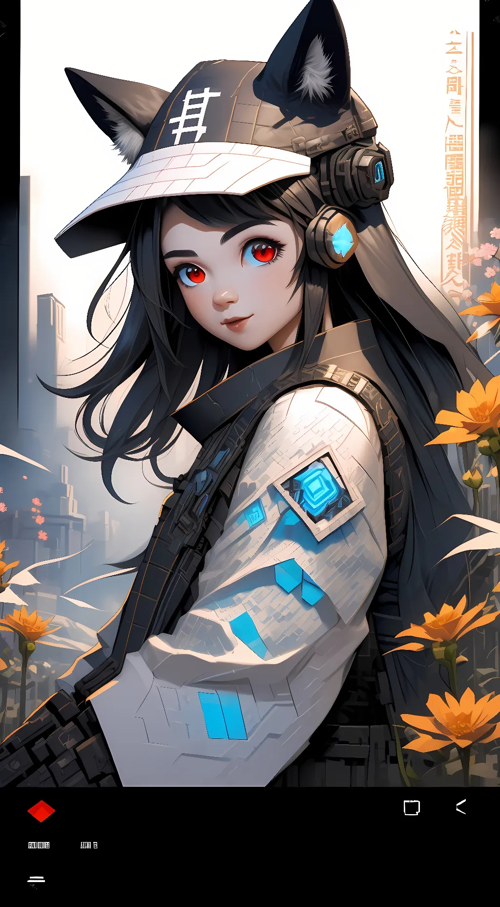 ai character: Enceladus butagirl background