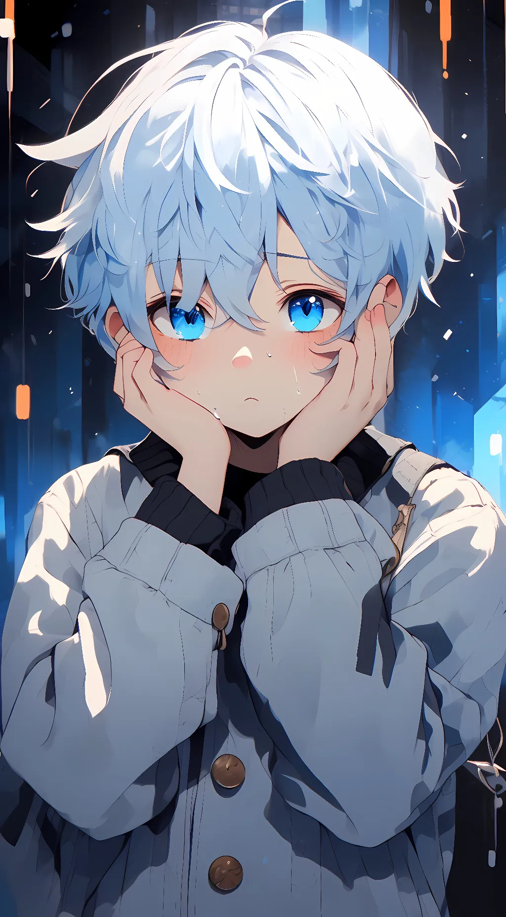 ai character: •~*kai*~• background