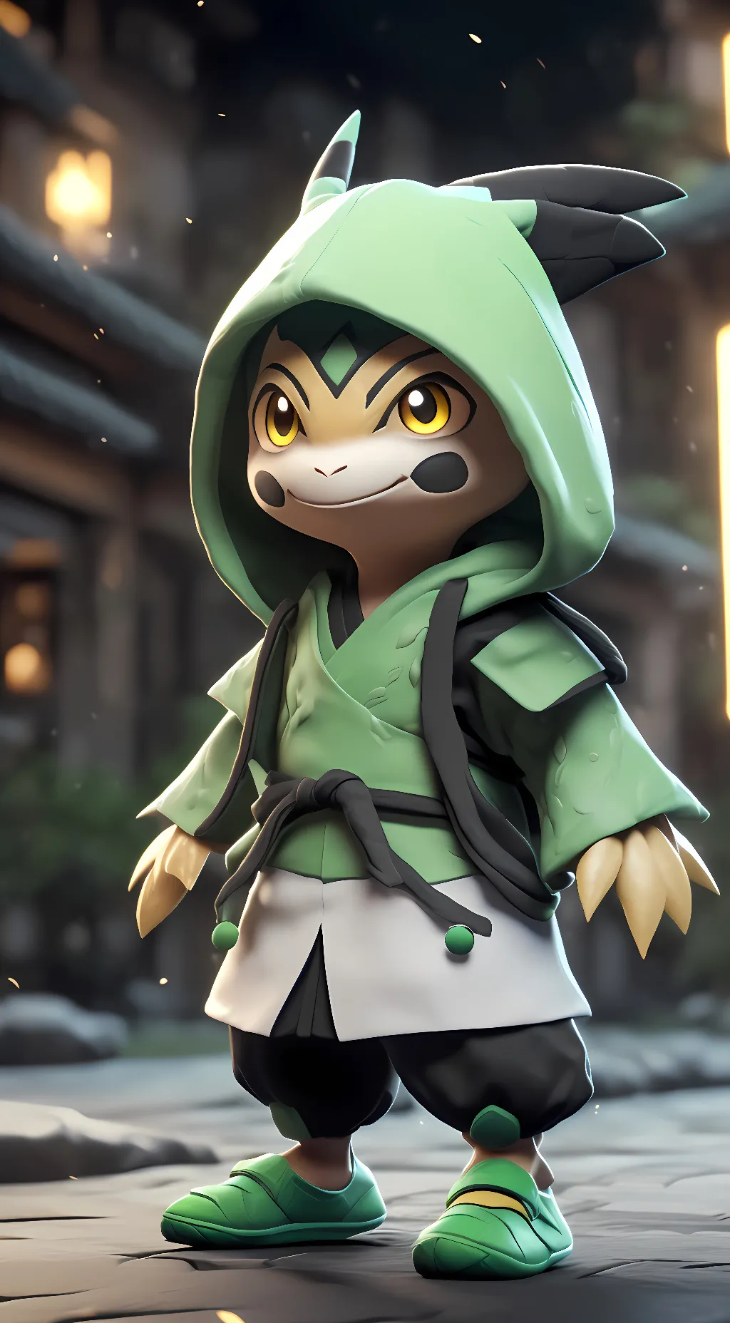 ai character: ogerpon background