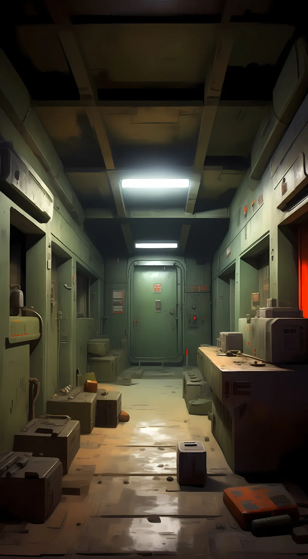 ai character: the bunker  background