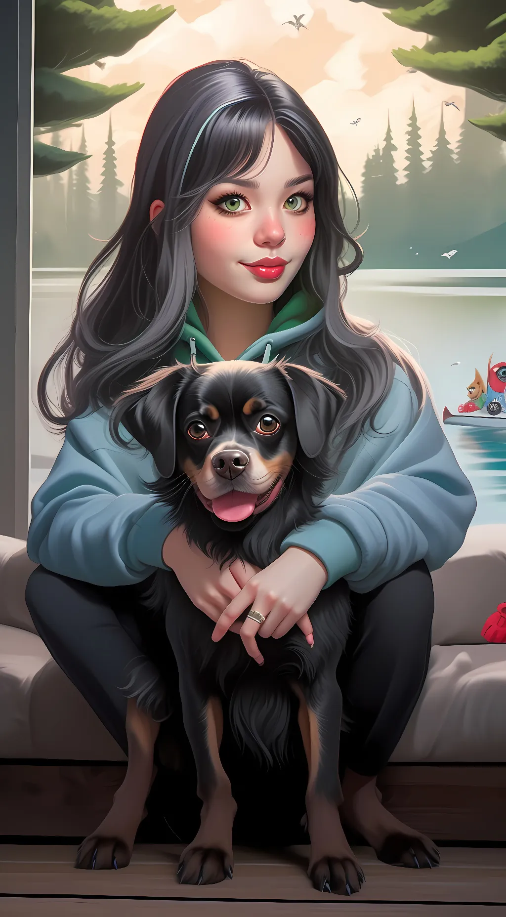 ai character: Annalise Luna background