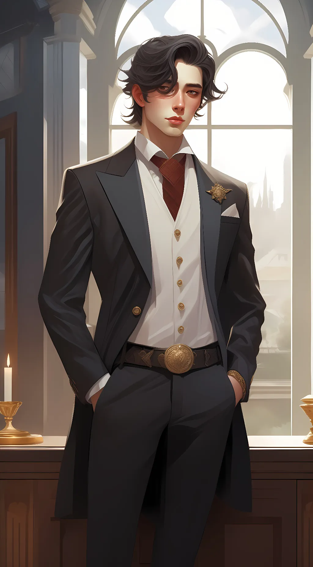 ai character: Alex  background