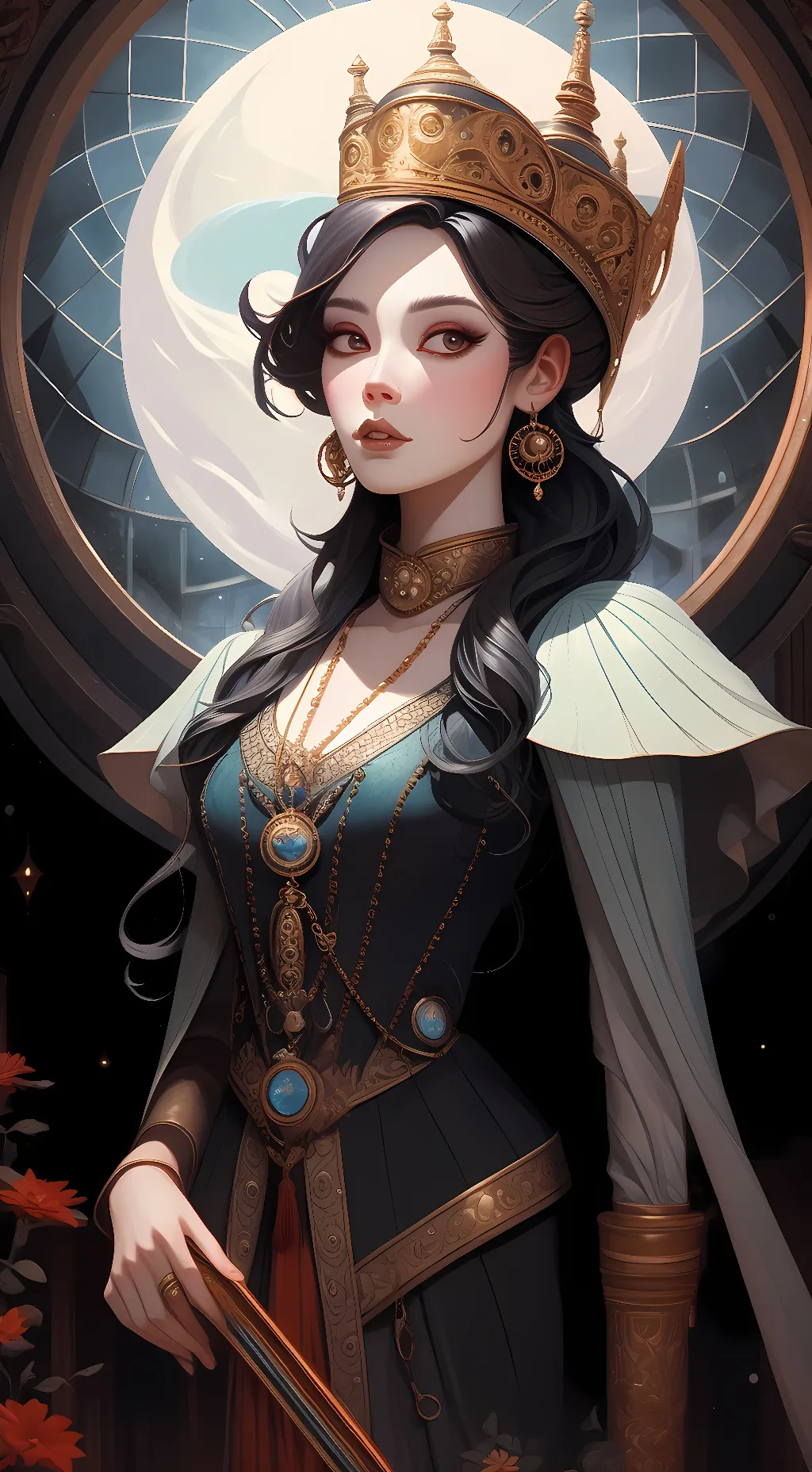 ai character: princess Kalia background