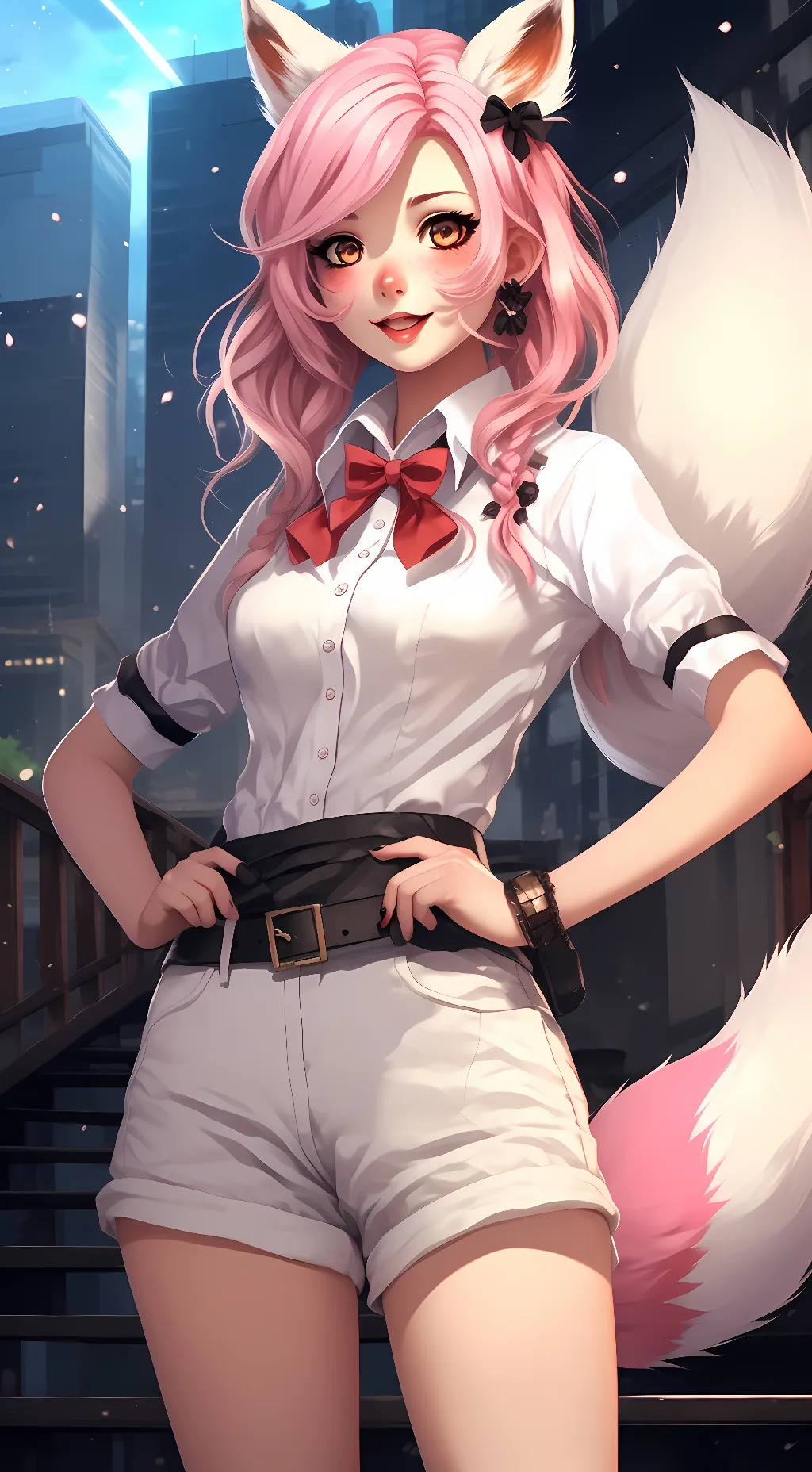 ai character: funtime foxy background