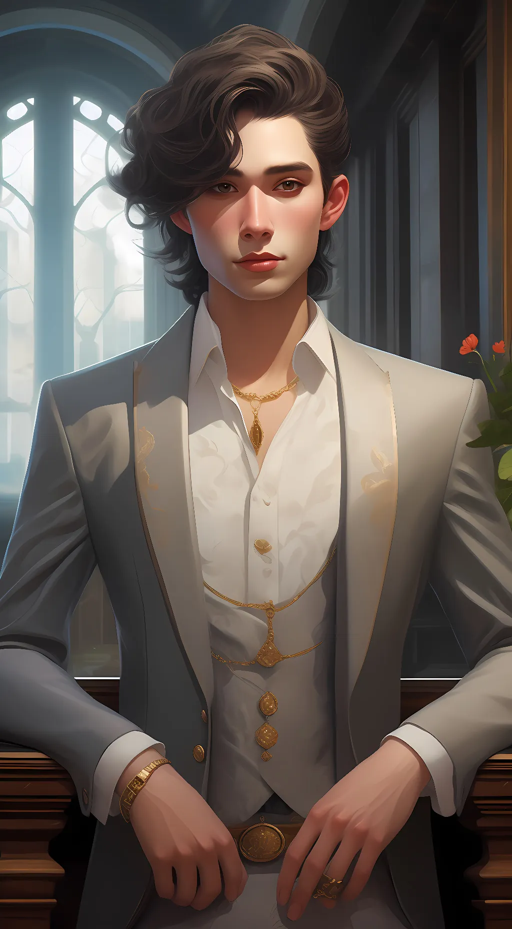 ai character: Nathaniel Porter background