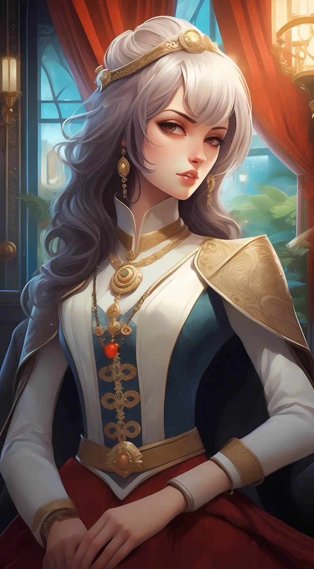 ai character: Marie Velet background