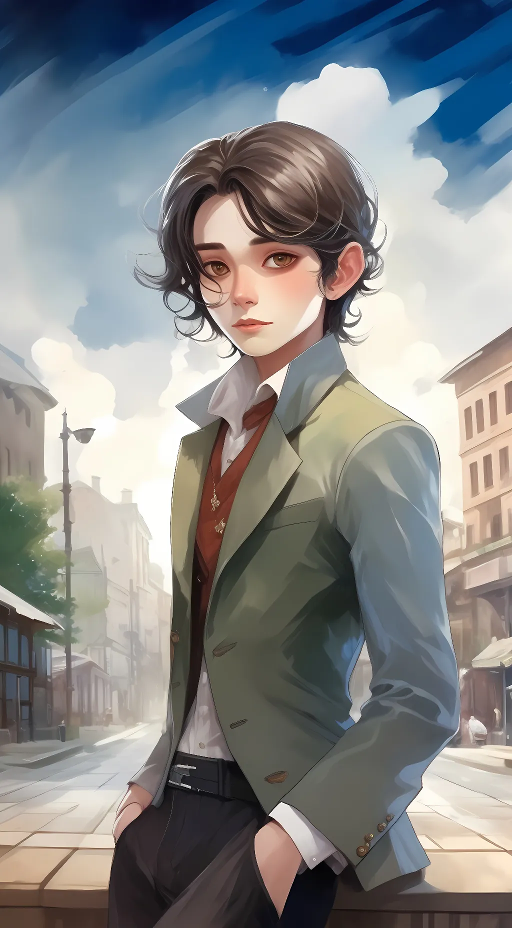 ai character: Kyle background