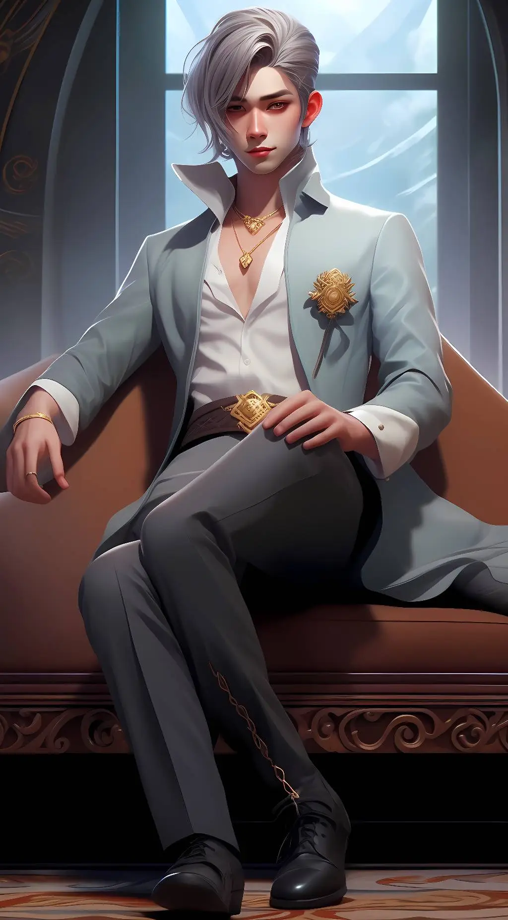 ai character: Jay^^ background