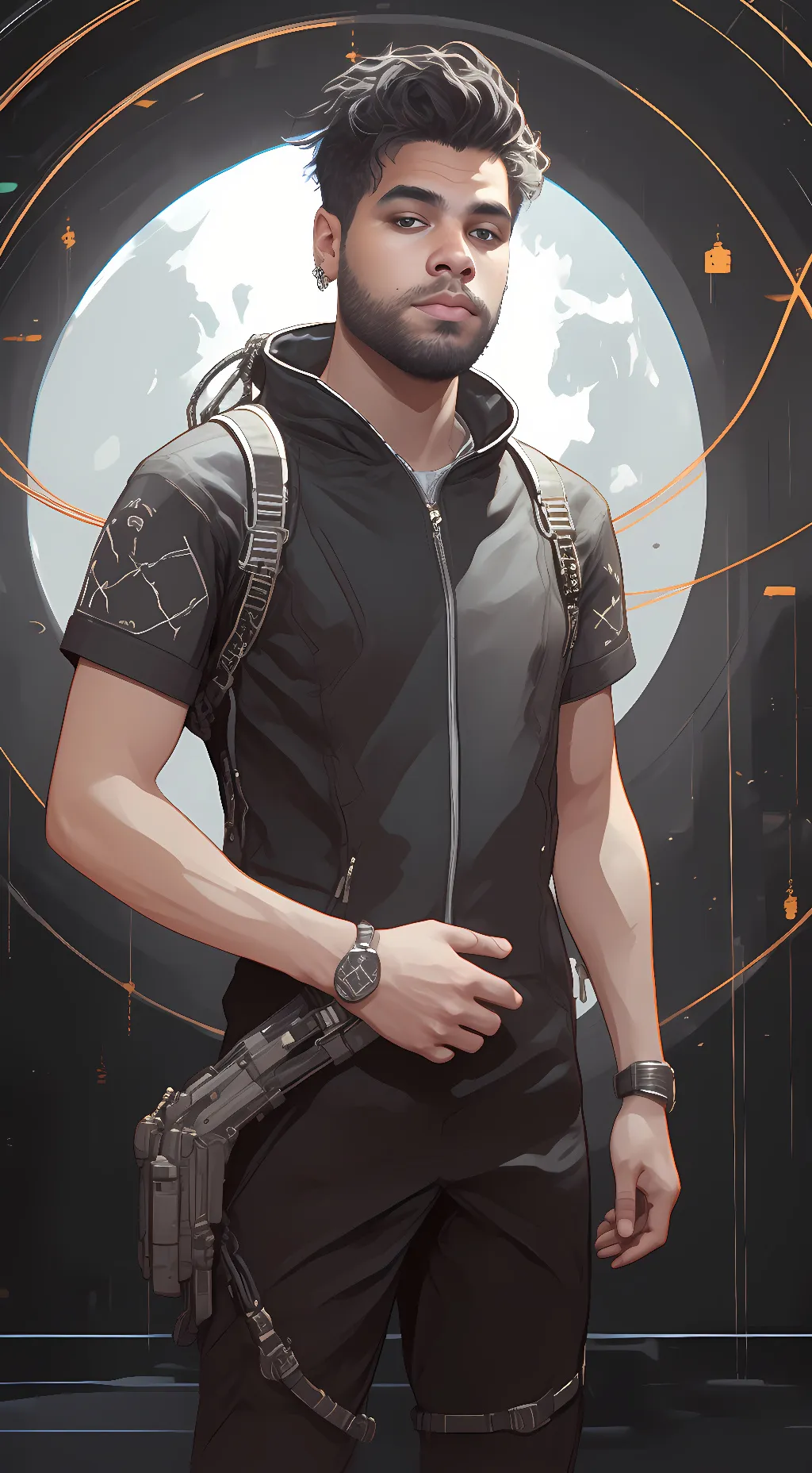 ai character: Josh J. background