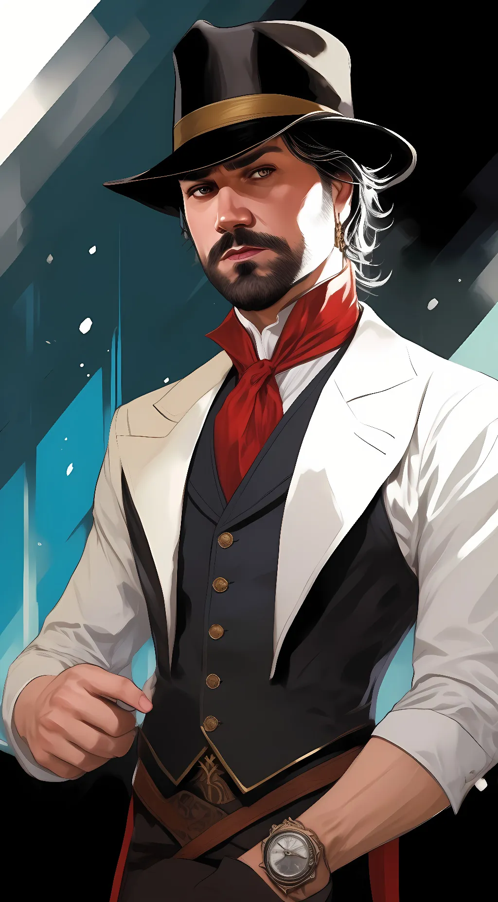 ai character: arthor morgan background