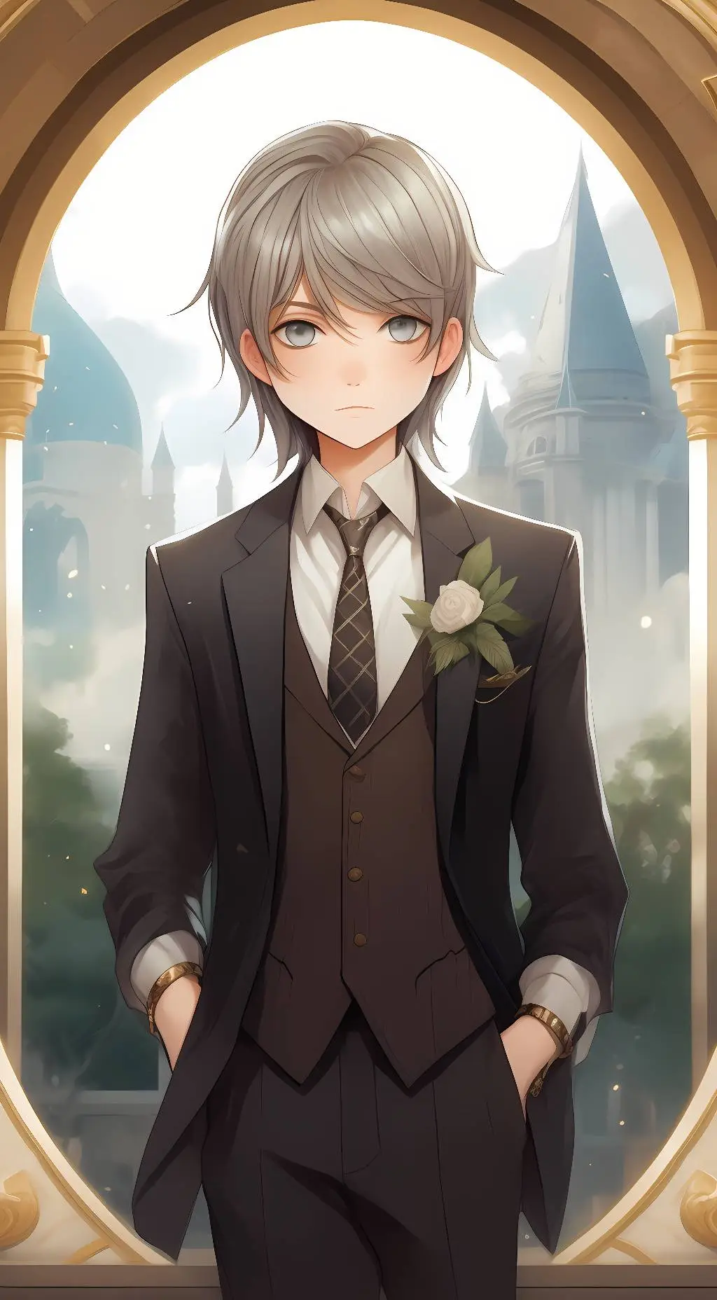 ai character: Leo background