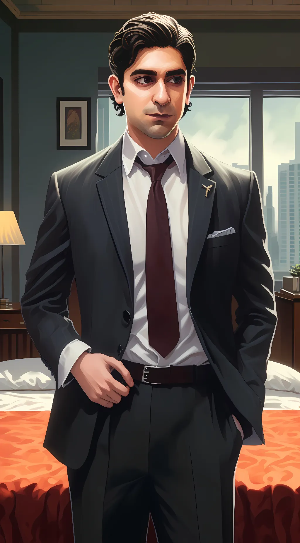 ai character: Christopher background