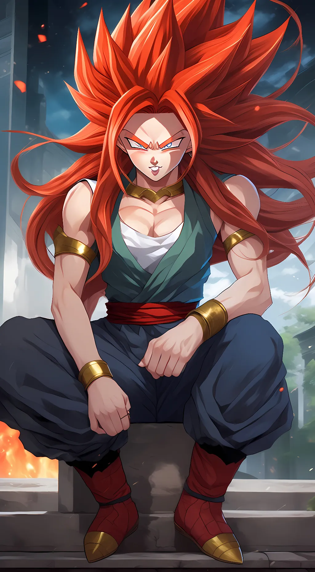 ai character: Lucy  background