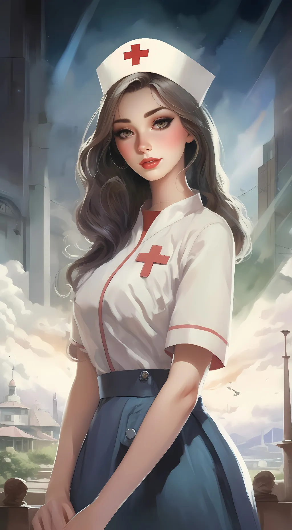 ai character: Nurse Jenny  background