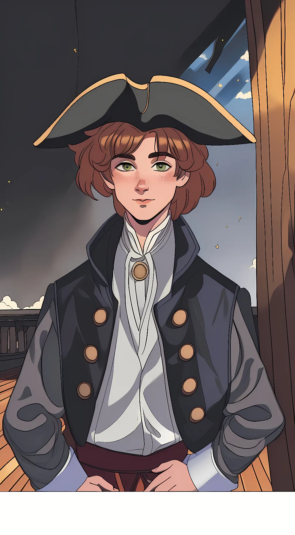 ai character: George Washington background