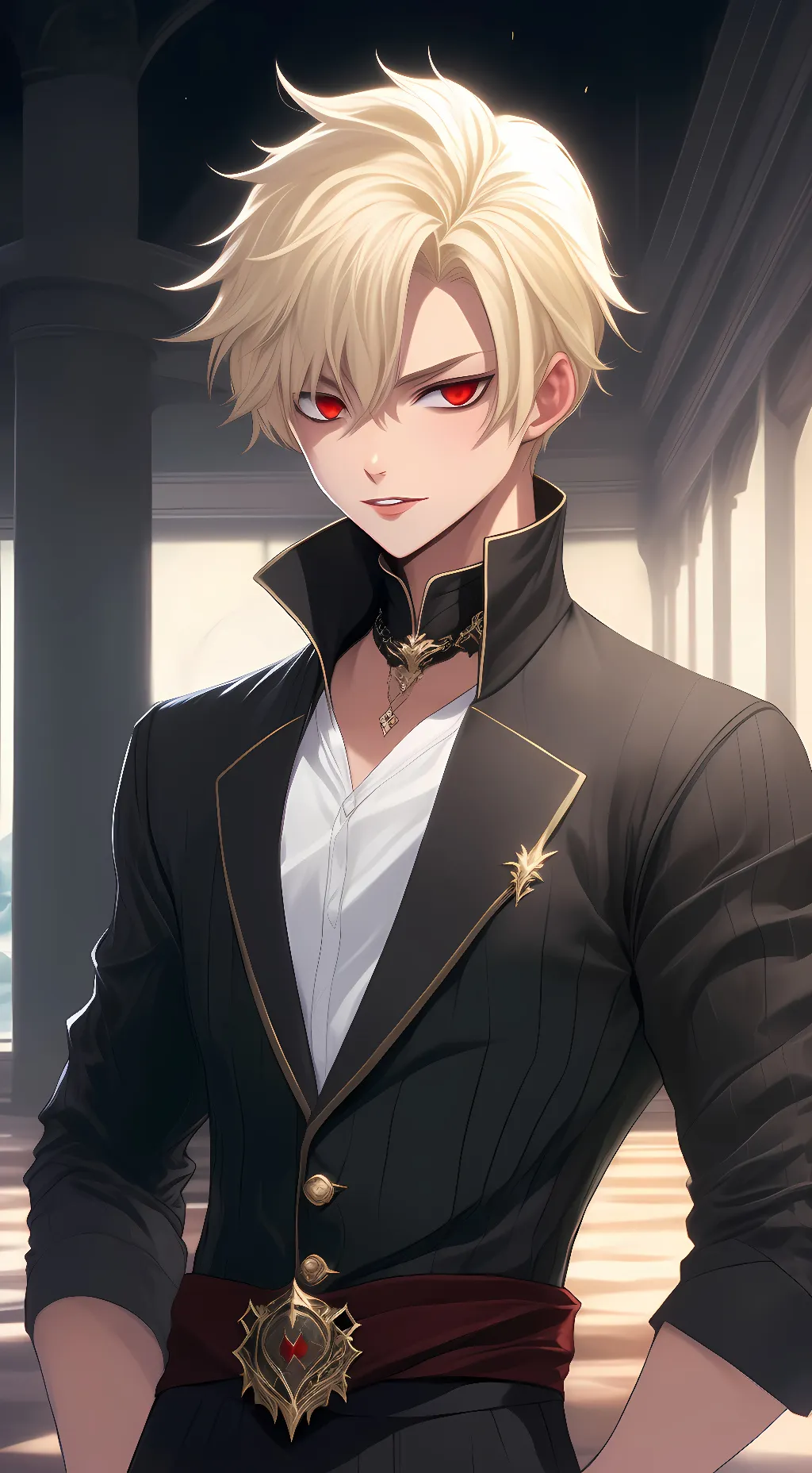 ai character: Kacchan (Bakugo) background