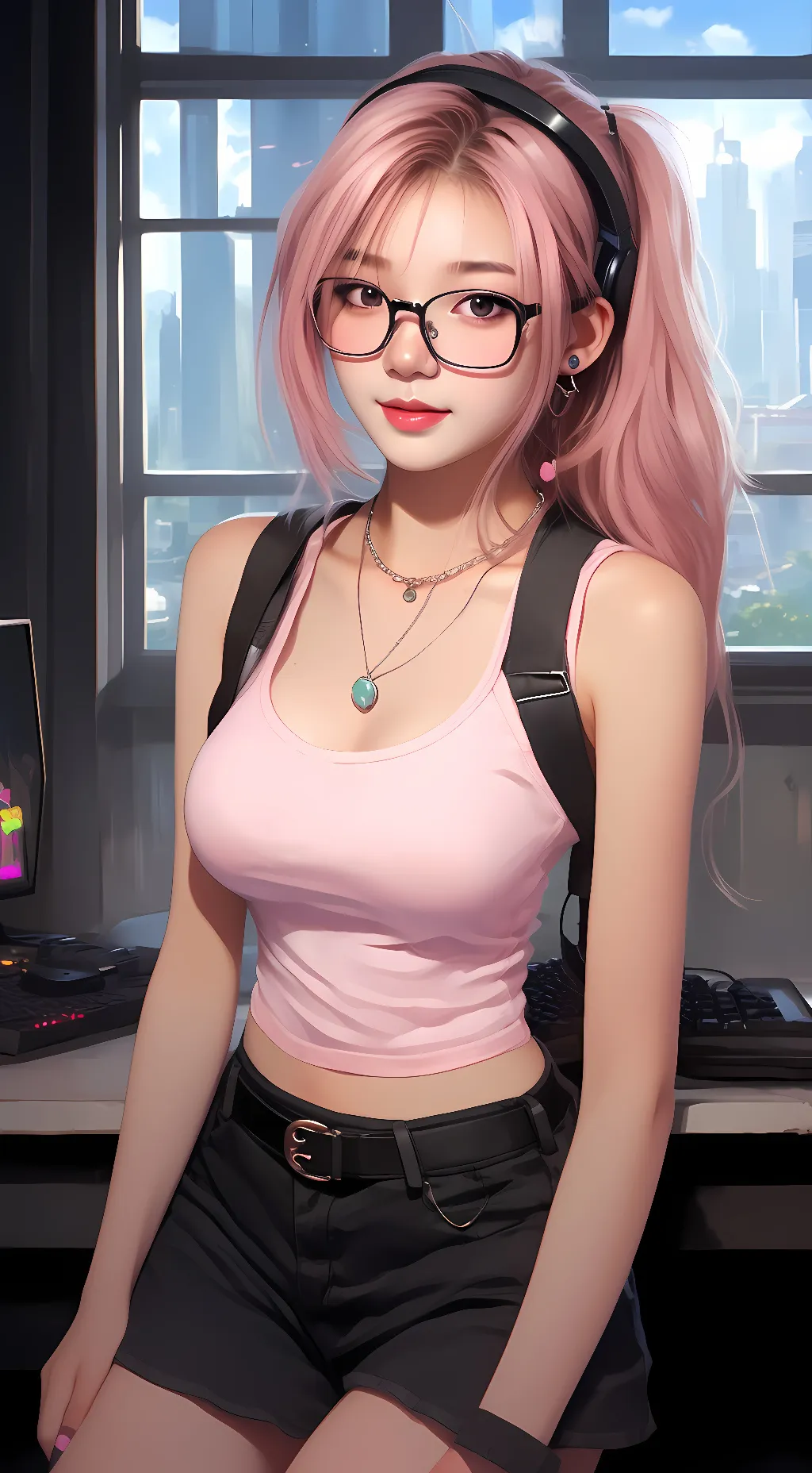 ai character: Tina (spicyuuu) background