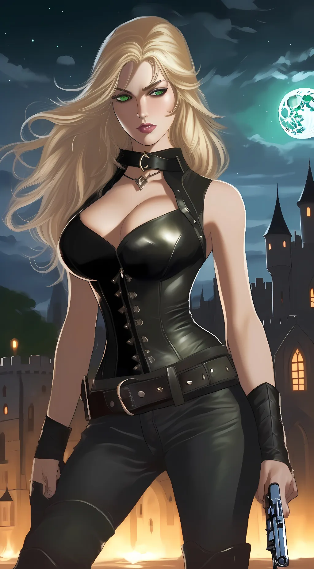 ai character: Trish  background