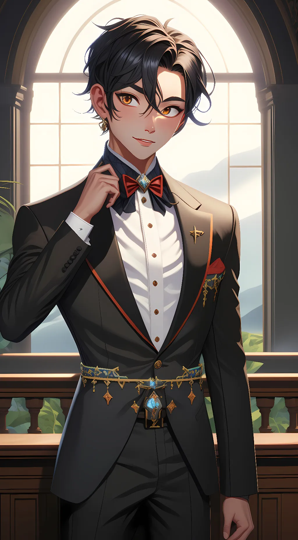 ai character: Gregory Nash background