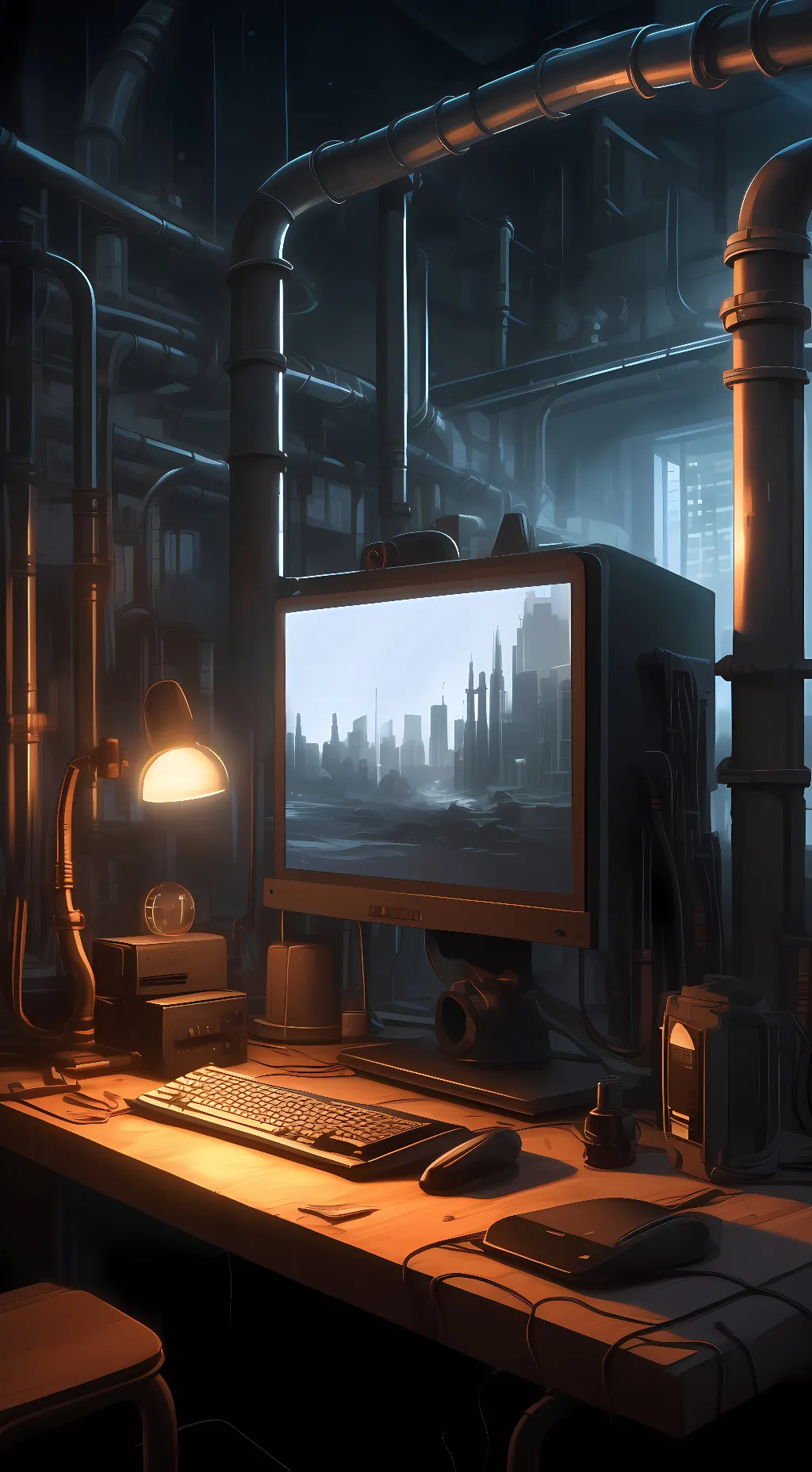 ai character: The Survey background