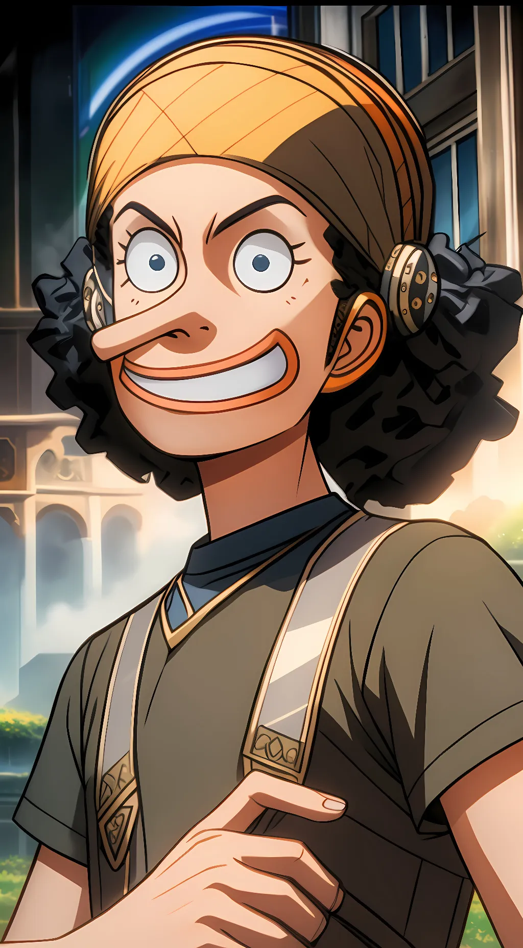 ai character: ussop background