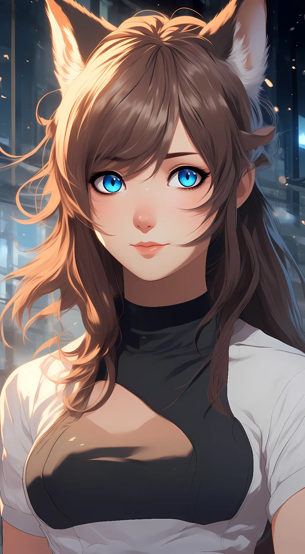 ai character: Ashina  background