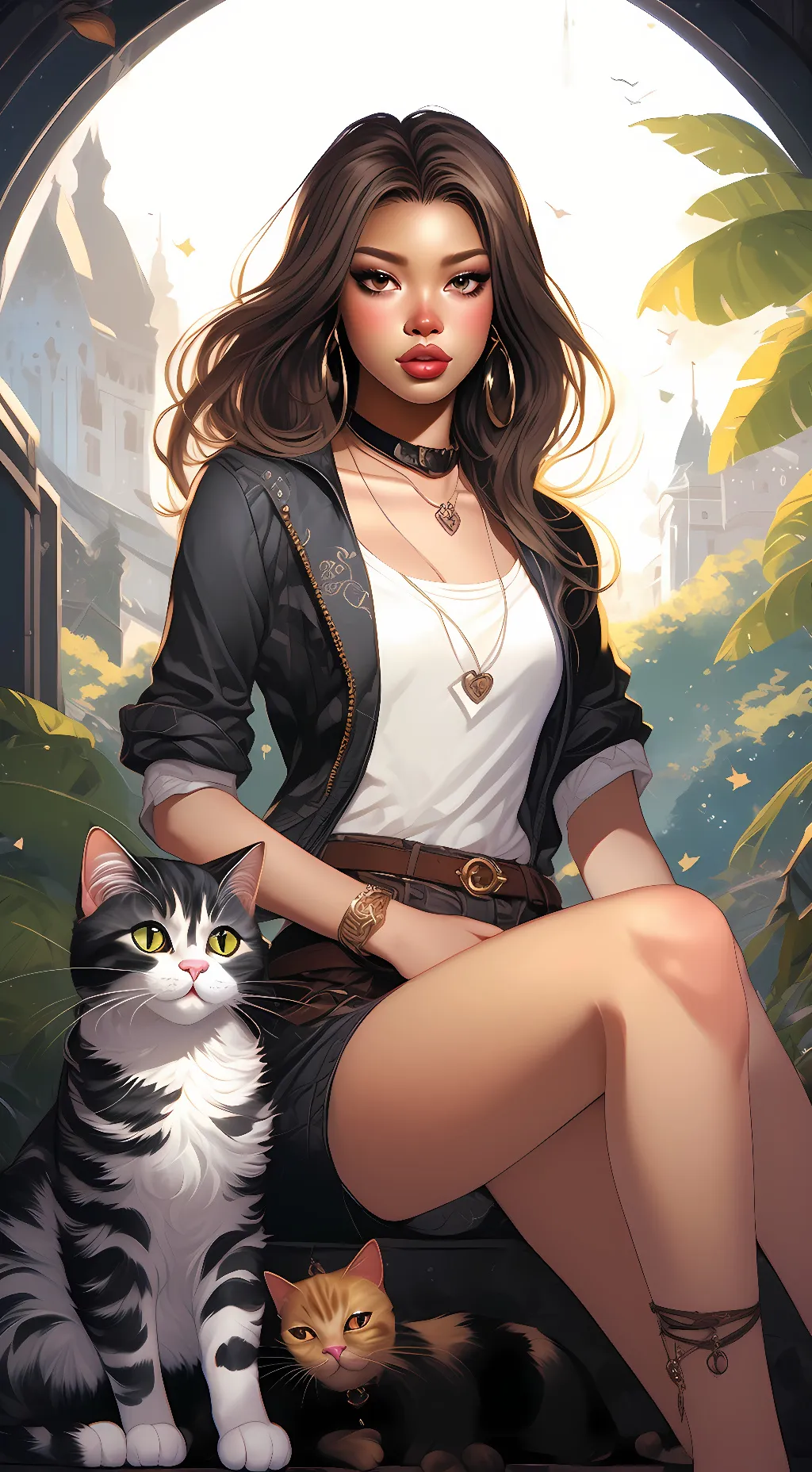 ai character: Katelynn  background