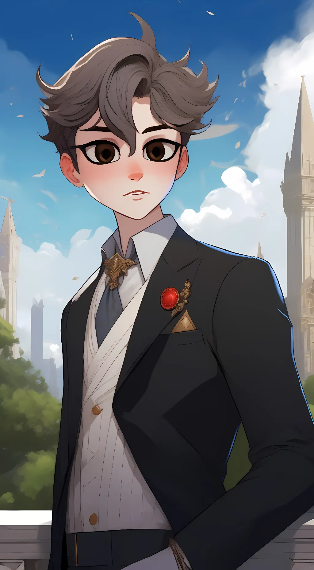 ai character: Jax  background