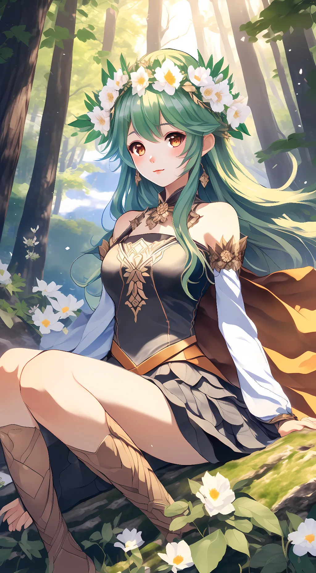 ai character: Sylvana background