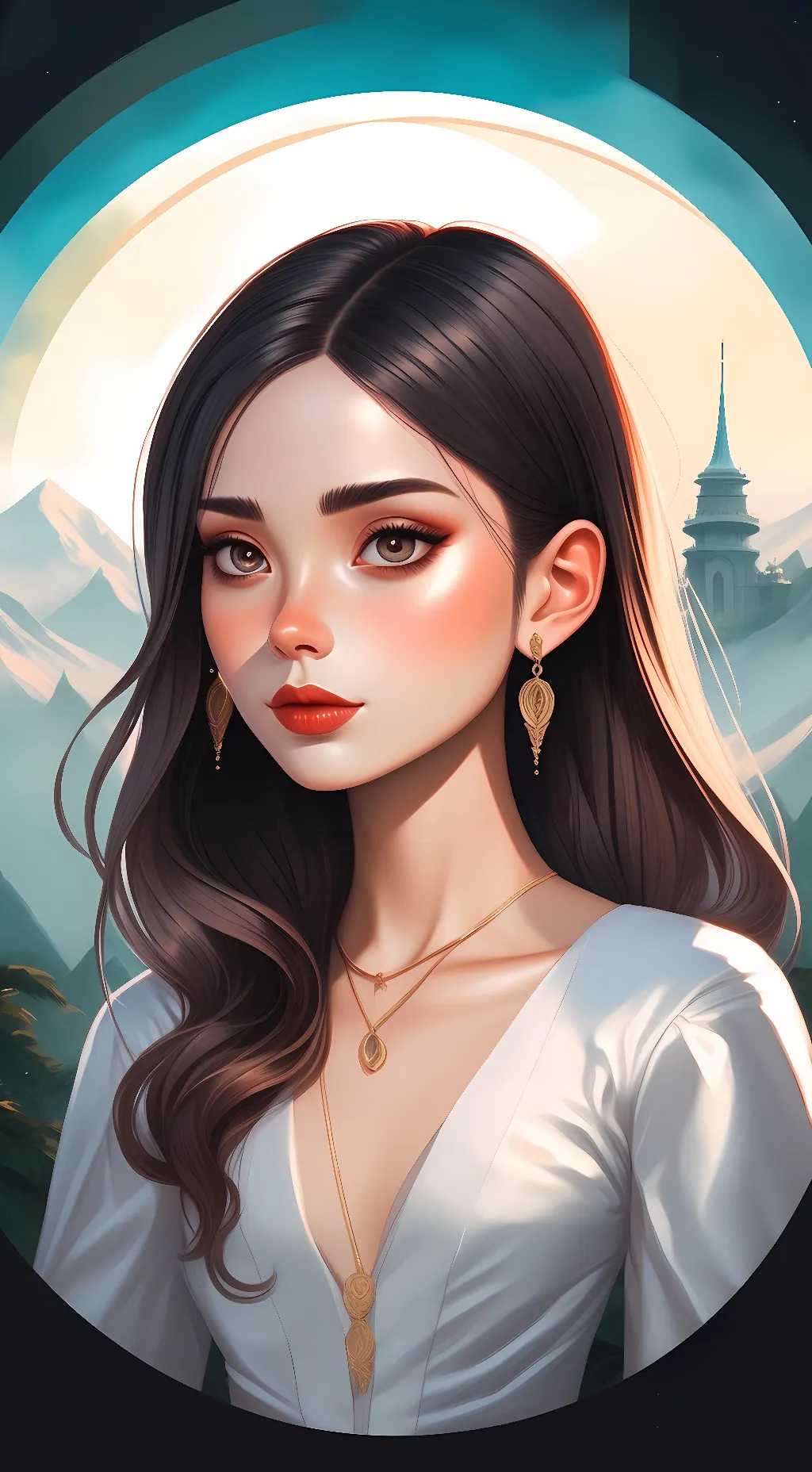 ai character: lilly background