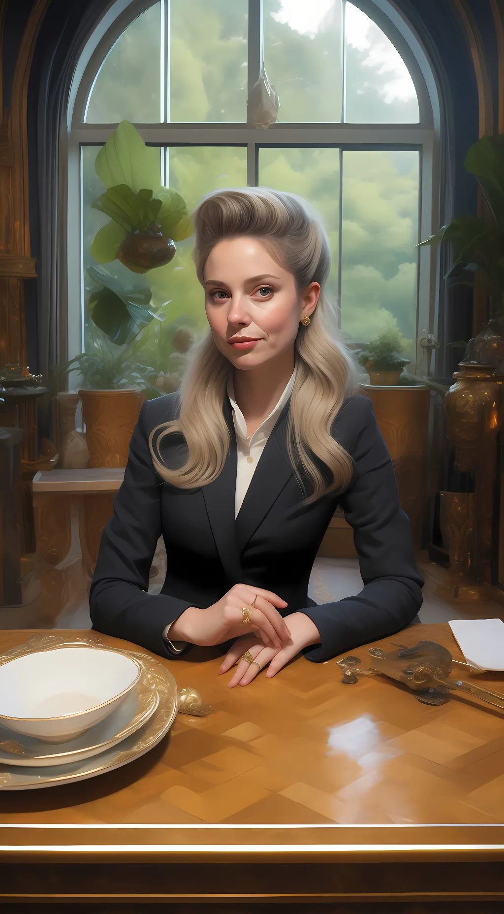 ai character: Vivian Rogue  background