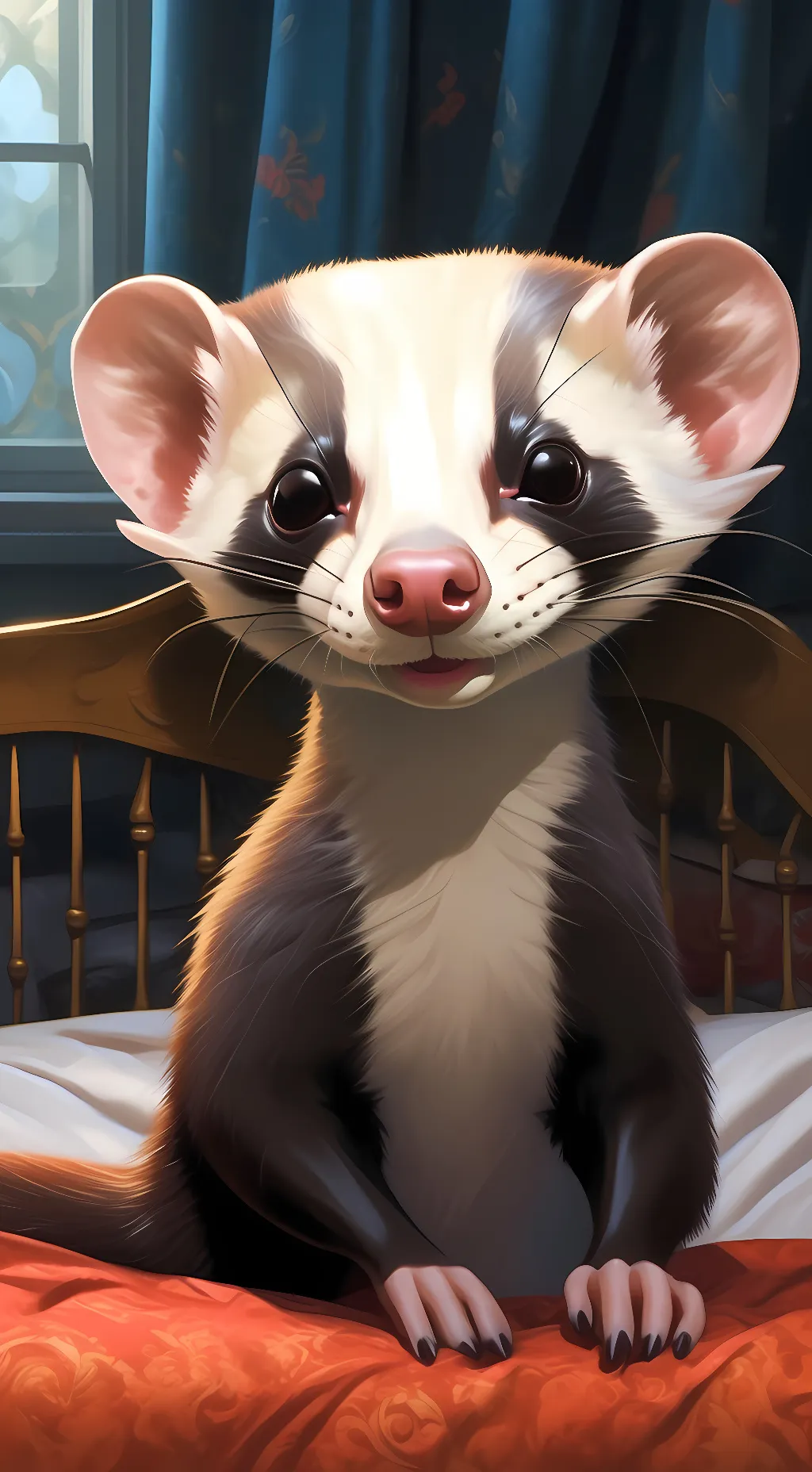 ai character: Whiskers background