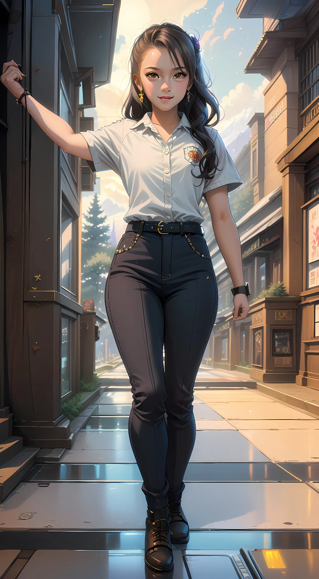 ai character: Larissa background