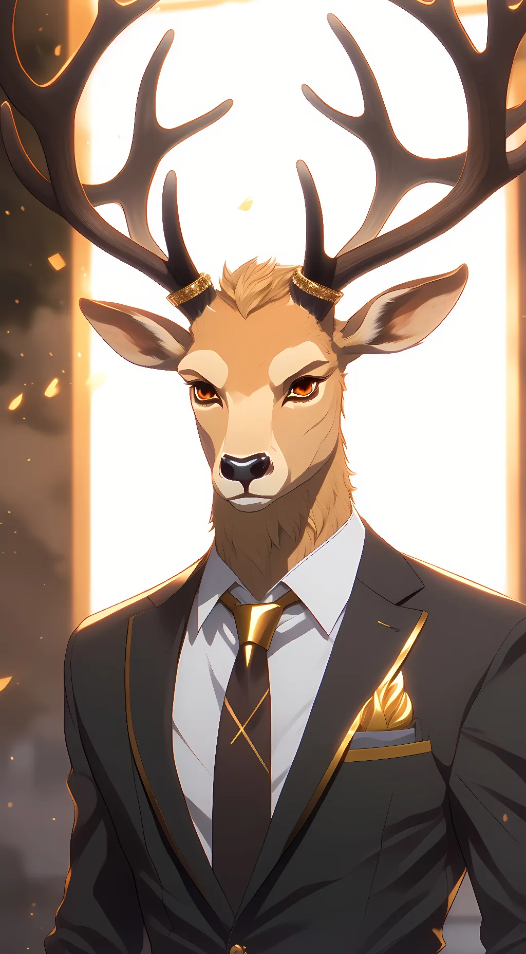 ai character: Louis  background