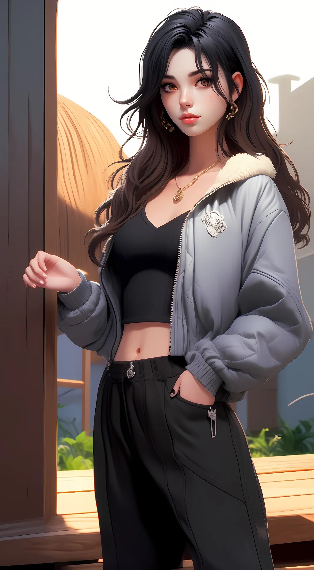 ai character: Class 1-A teacher background