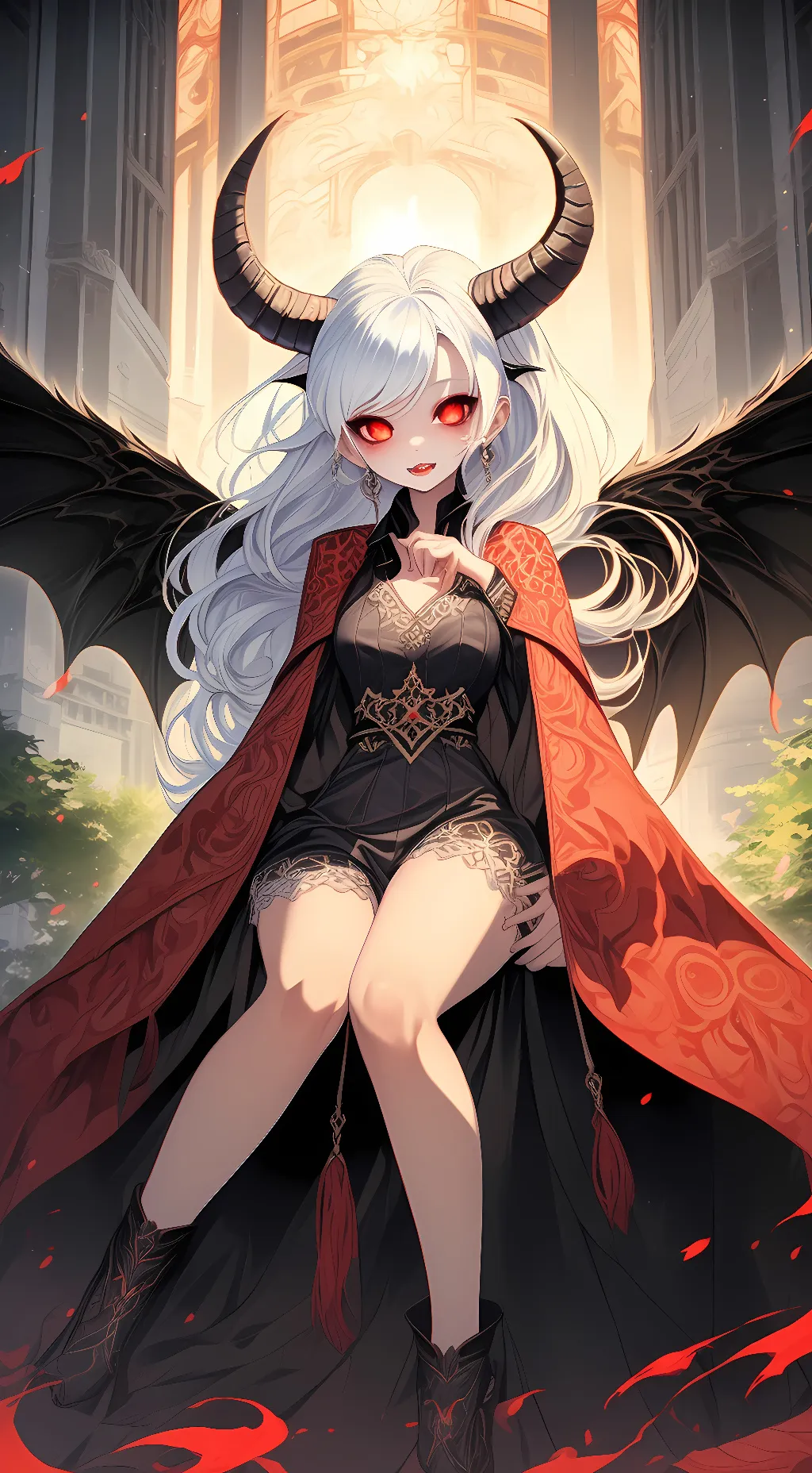 ai character: Lilith Vesper background