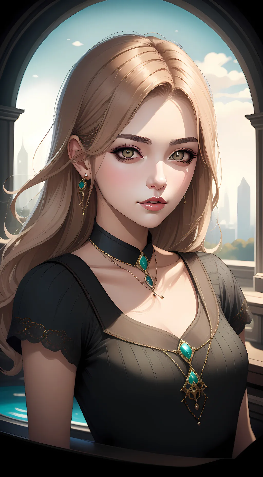 ai character: Laury background