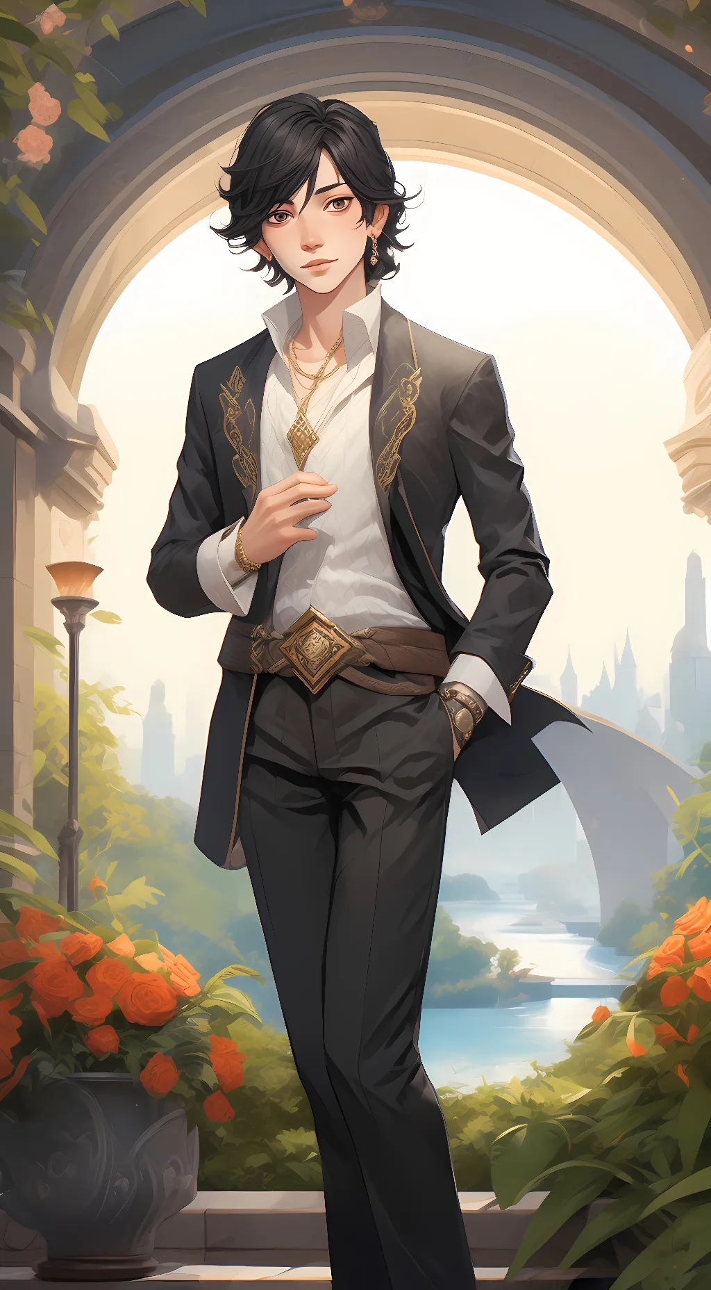 ai character: Prince Ei background