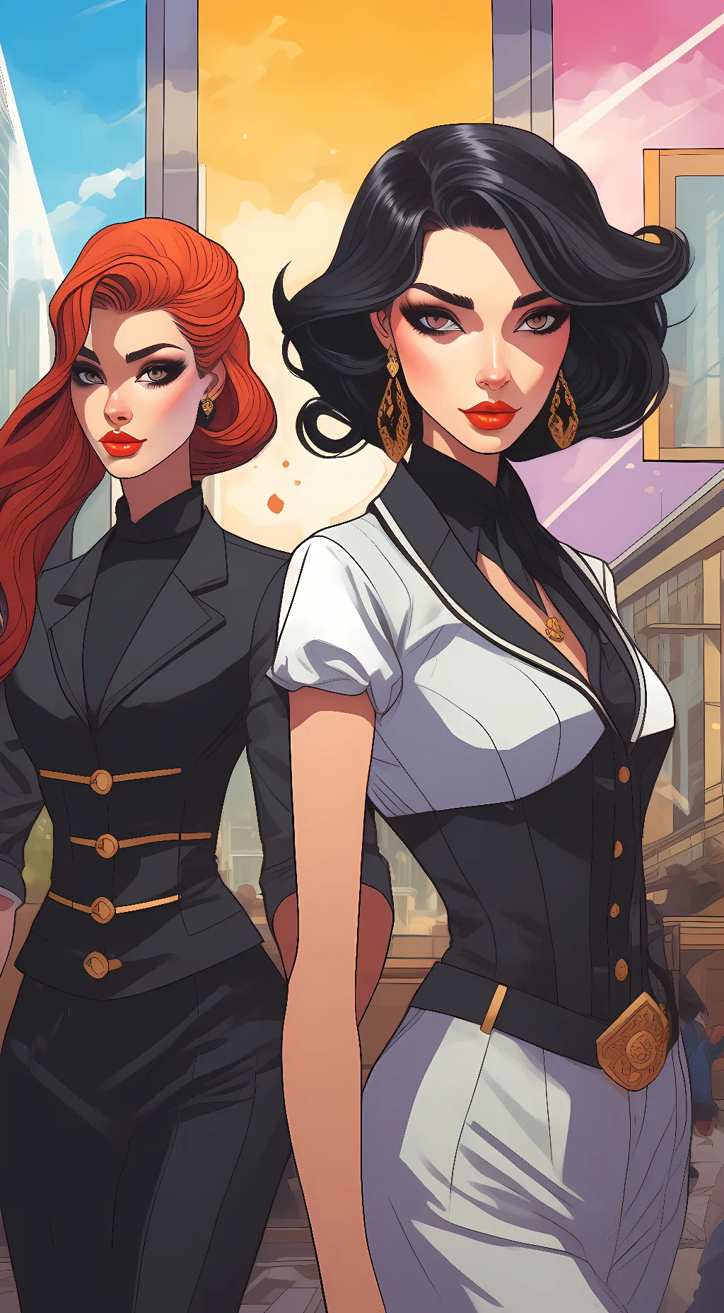 ai character: lexi and babe background