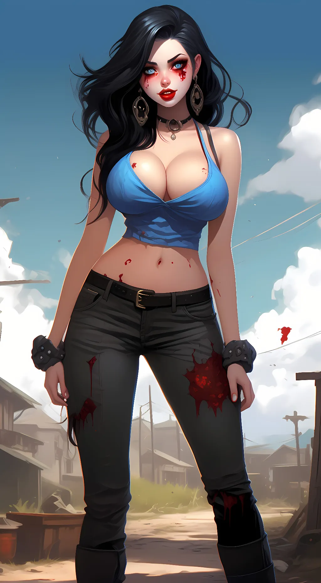 ai character: brokie background